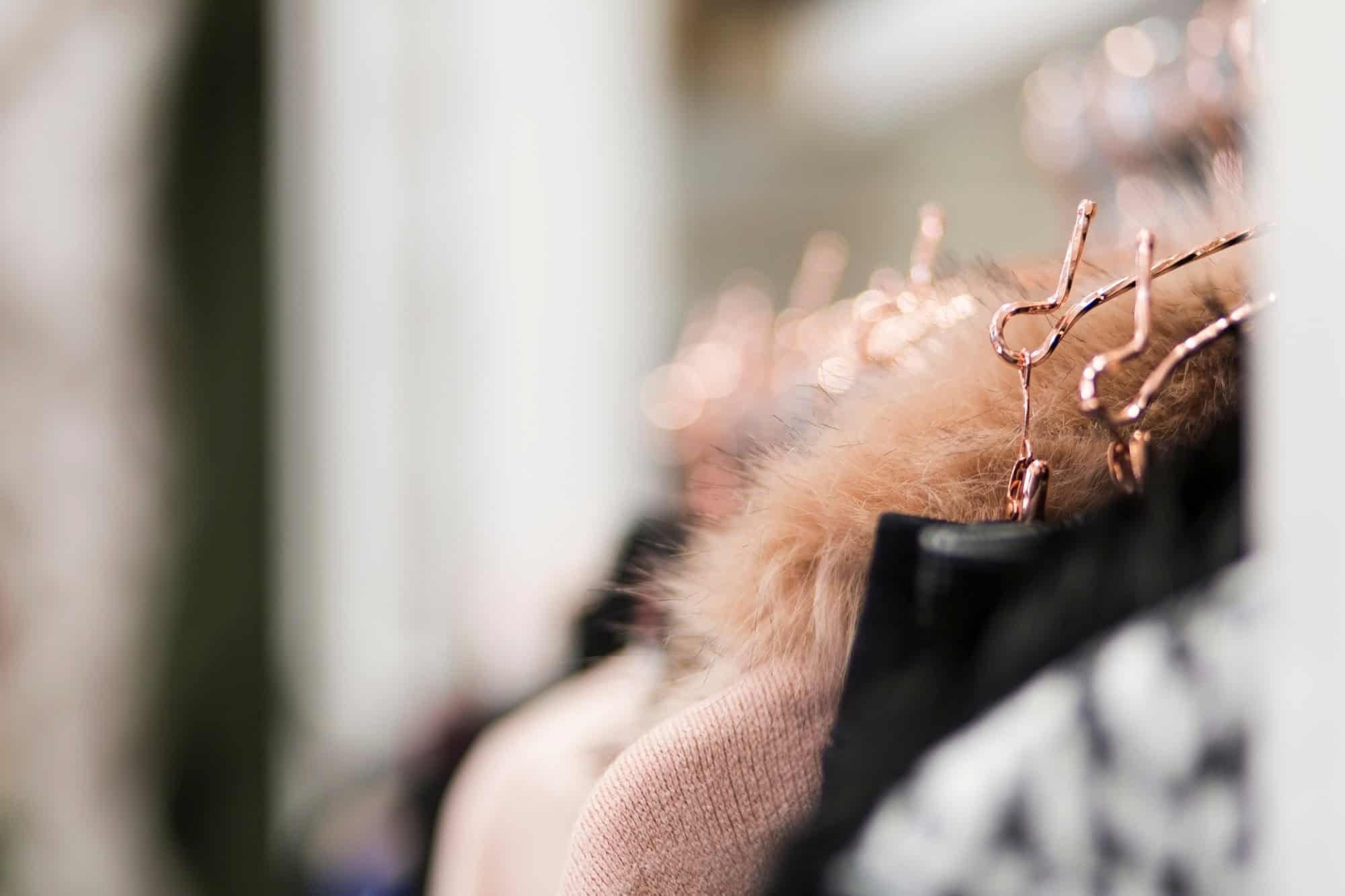 Luxury garment detail