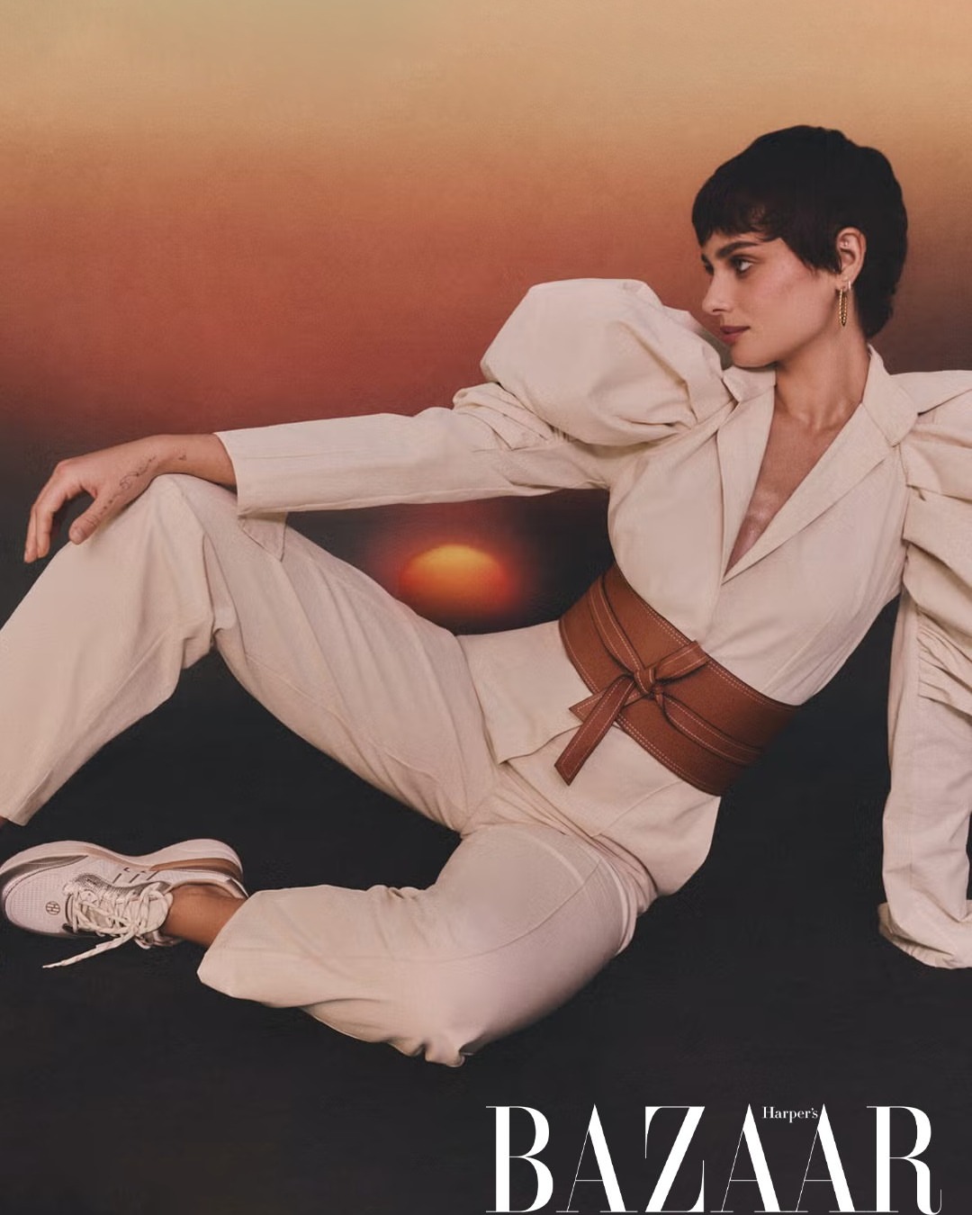 Editorial in Harpers bazaar Malne