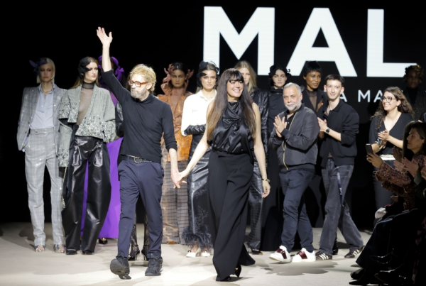 Malne team at Mercedes-Benz Fashion Week Madrid March 2026.